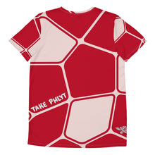 Load image into Gallery viewer, Take Phlyt Turtle All-Over Print Men&#39;s Athletic T-shirt