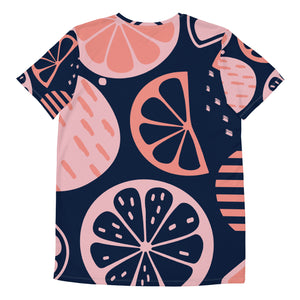 Take Phlyt Beach Vibe All-Over Print Men's Athletic T-shirt