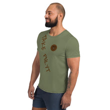 Load image into Gallery viewer, TPBear All-Over Print Men&#39;s Athletic T-shirt