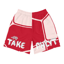 Load image into Gallery viewer, Take Phlyt Red Turtle Men&#39;s Recycled Athletic Shorts