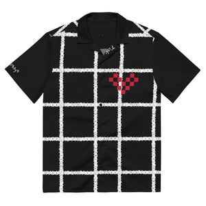 Heart Unisex button shirt