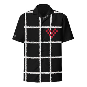 Heart Unisex button shirt