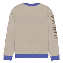 Load image into Gallery viewer, Knitted crew neck Calculated sweater