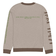 Load image into Gallery viewer, Knitted crew neck Calculated sweater