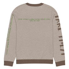 Load image into Gallery viewer, Knitted crew neck Calculated sweater