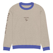 Cargar imagen en el visor de la galería, Knitted crew neck Calculated sweater