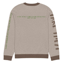 Load image into Gallery viewer, Knitted crew neck Calculated sweater