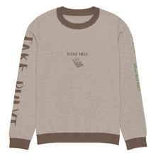 Cargar imagen en el visor de la galería, Knitted crew neck Calculated sweater