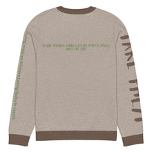 Load image into Gallery viewer, Knitted crew neck Calculated sweater