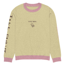 Load image into Gallery viewer, Knitted crew neck Calculated sweater