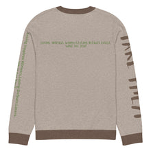 Load image into Gallery viewer, Knitted crew neck Calculated sweater