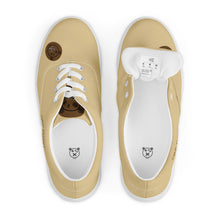 Load image into Gallery viewer, Men’s TP Bear lace-up canvas shoes
