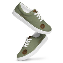 Load image into Gallery viewer, TPBear Men’s lace-up canvas shoes