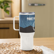 Load image into Gallery viewer, TPB Travel mug with a handle