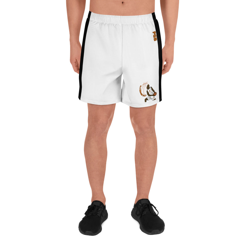 PGB (brown back) Men's Athletic Long Shorts