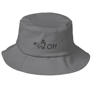 Old School Fox Off Bucket Hat