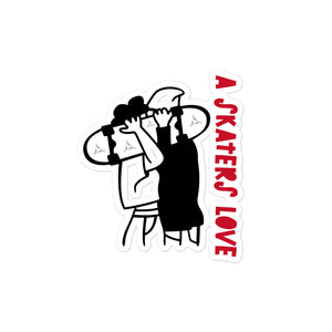 Skater Love Bubble-free stickers