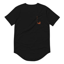 Cargar imagen en el visor de la galería, Men&#39;s WTFox Curved Hem T-Shirt