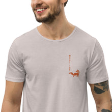 Cargar imagen en el visor de la galería, Men&#39;s WTFox Curved Hem T-Shirt