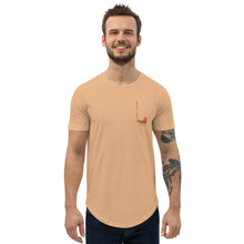 Cargar imagen en el visor de la galería, Men&#39;s WTFox Curved Hem T-Shirt