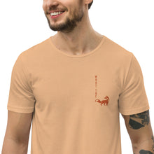 Cargar imagen en el visor de la galería, Men&#39;s WTFox Curved Hem T-Shirt