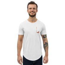 Cargar imagen en el visor de la galería, Men&#39;s WTFox Curved Hem T-Shirt