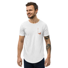 Cargar imagen en el visor de la galería, Men&#39;s WTFox Curved Hem T-Shirt