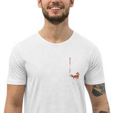 Cargar imagen en el visor de la galería, Men&#39;s WTFox Curved Hem T-Shirt