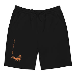 Men's WTFox fleece shorts