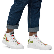 Load image into Gallery viewer, Men’s high top Take Phlyt canvas shoes