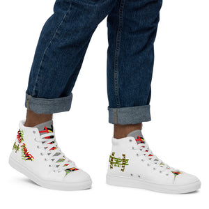 Men’s high top Take Phlyt canvas shoes