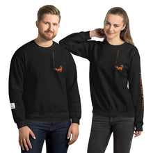 Load image into Gallery viewer, Fox Sweatshirt-I Don&#39;t Give A &quot;Fox&quot;(sleeve)