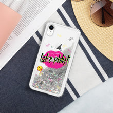 Cargar imagen en el visor de la galería, Liquid Glitter iPhone Case Take Phlyt