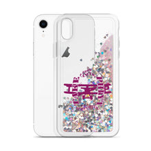 Load image into Gallery viewer, Liquid Glitter iPhone Case Cancer