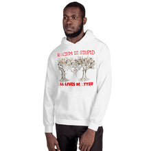 Load image into Gallery viewer, Hooded Sweatshirt All Lives Matter