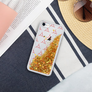 Liquid Glitter iPhone Case Take Phlyt