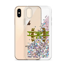 Load image into Gallery viewer, Liquid Glitter iPhone Case Take Phlyt