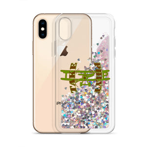 Liquid Glitter iPhone Case Take Phlyt