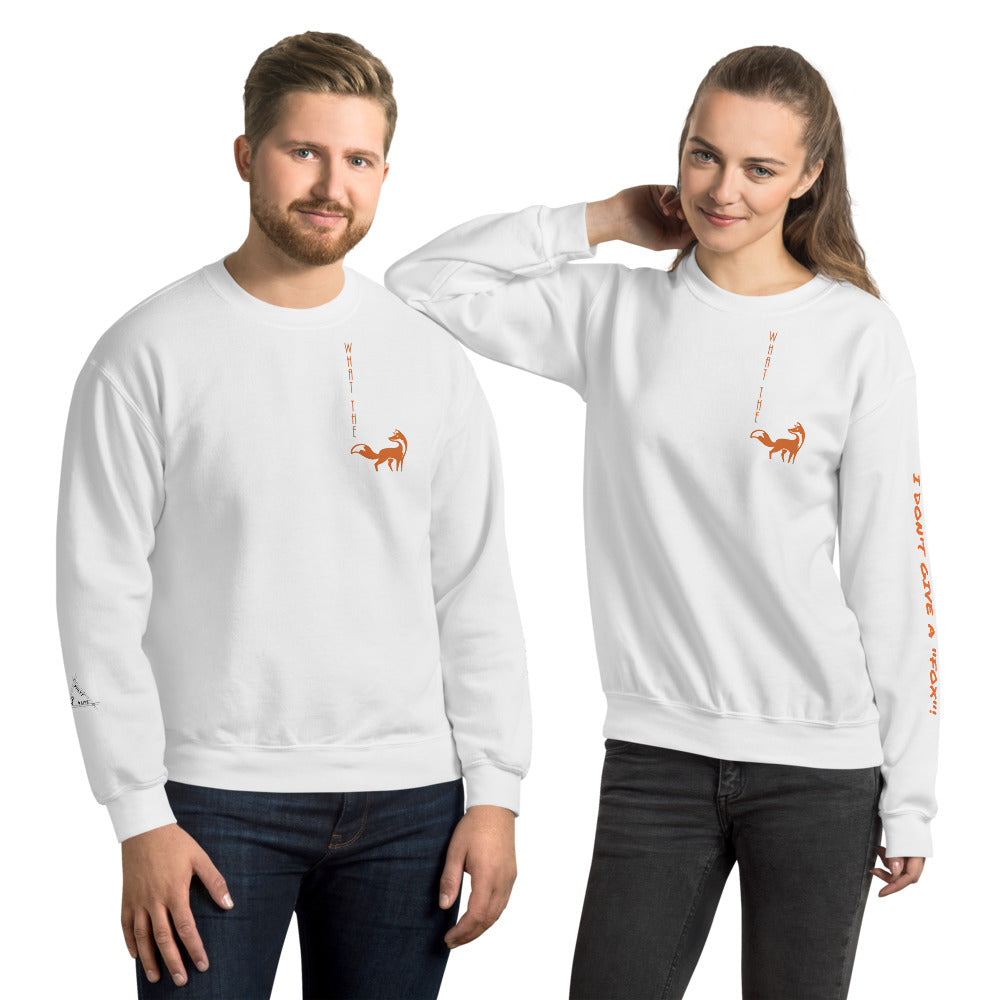 Fox Sweatshirt-I Don't Give A 
