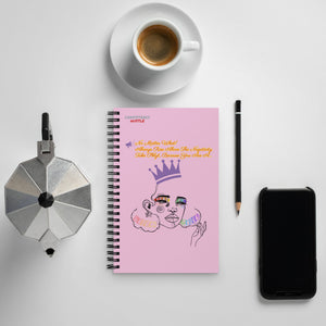 Dream Queen Spiral notebook