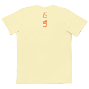Unisex garment-dyed Clever Boys pocket t-shirt