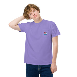 Unisex Colorado garment-dyed pocket t-shirt